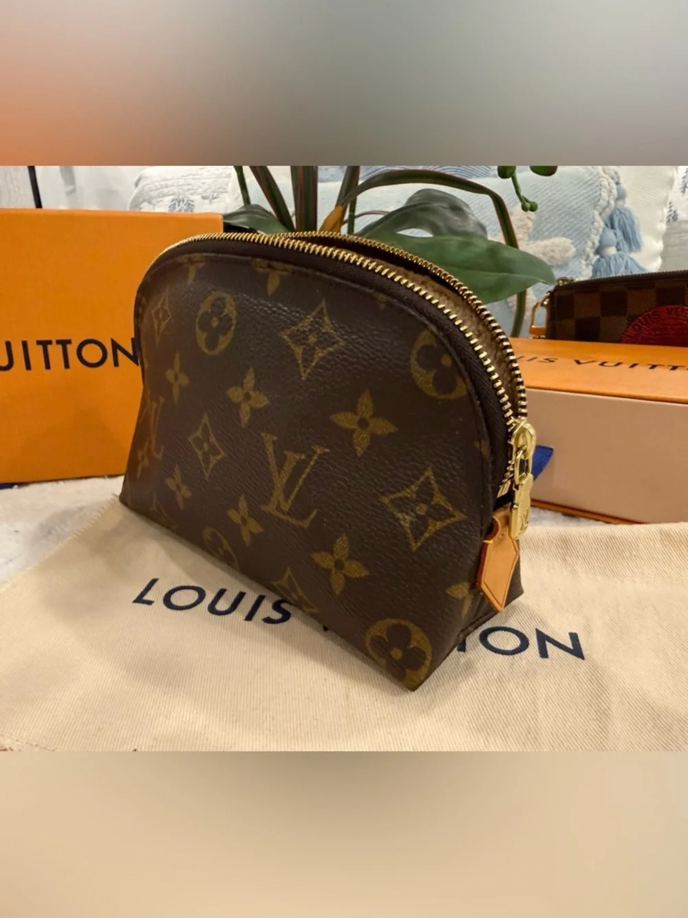Louis Vuitton Monogram Cosmetic Pouch - EUC! - Picture 2 of 12